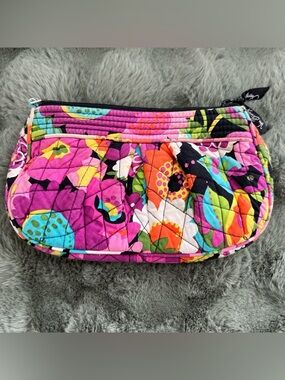 Vera Bradley Quilted Floral Makeup Bag